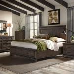King Storage Bed, Dresser & Mirror, Chest, Night Stand