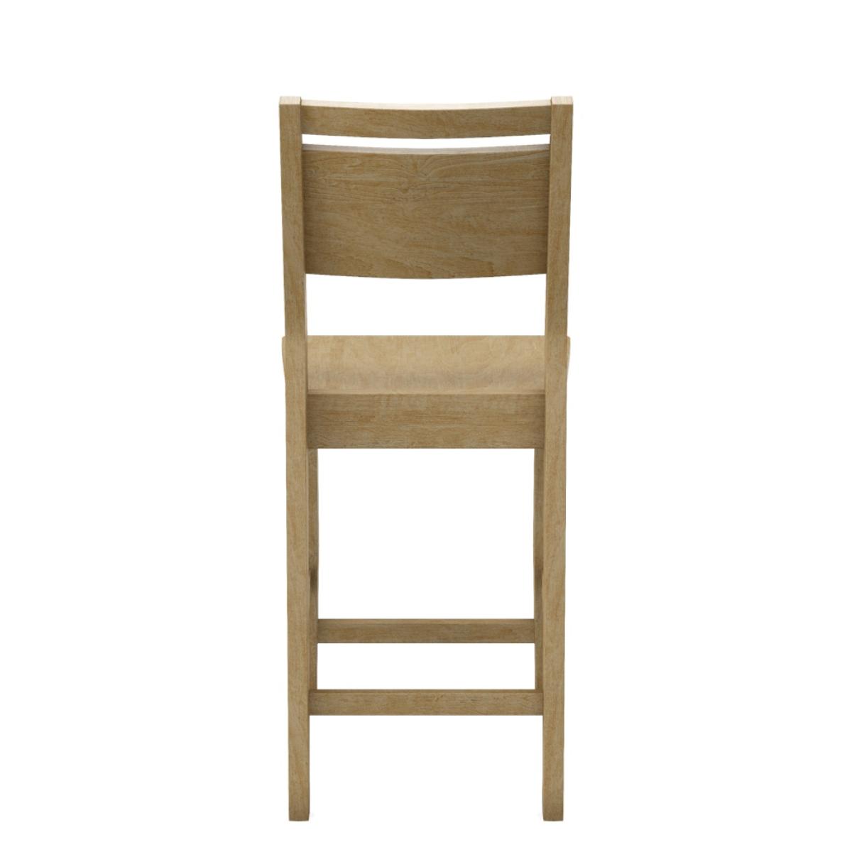 24" Aspen Panel Back Counter Stool - Image 23