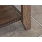 1 Drawer, 1 Shelf, Chairside Table - Natural Teca - Image 6