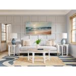 Round Spindle End Table