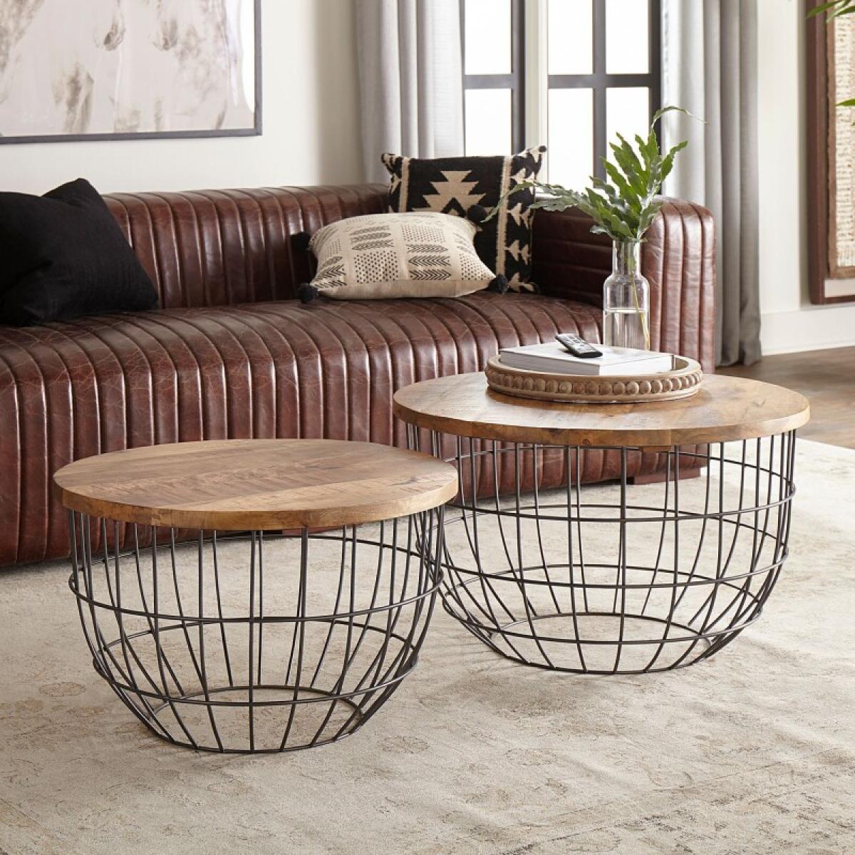Nesting Caged Accent Tables - Image 2