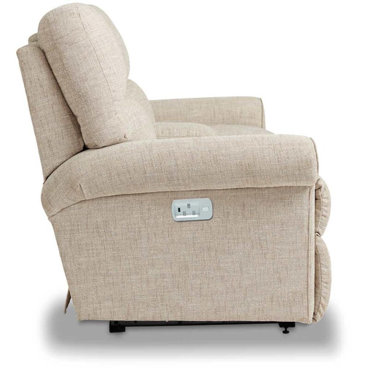 Robin Power Reclining Loveseat W/ Headrest, Lumbar & Console - Image 4