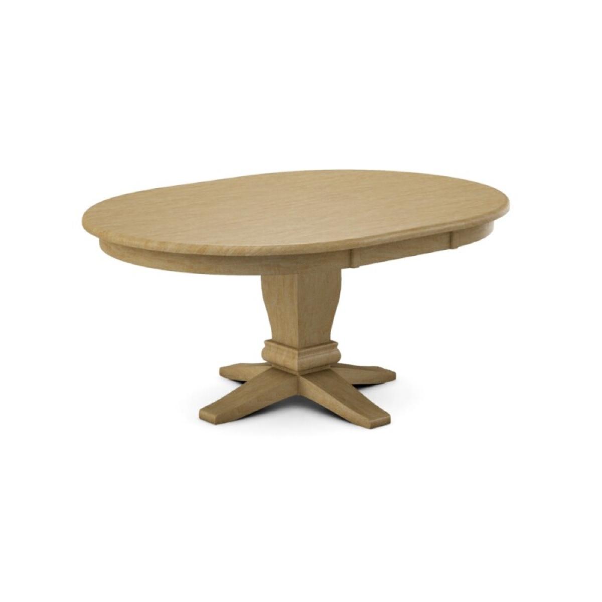 Build Your Own Pedestal Table w/ 48" x 66" Butterfly Leaf Extension Tabletop w/Half Bullnose Edge - Image 37