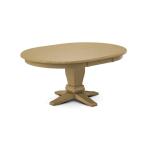 Build Your Own Pedestal Table w/ 48" x 66" Butterfly Leaf Extension Tabletop w/Half Bullnose Edge - Image 37