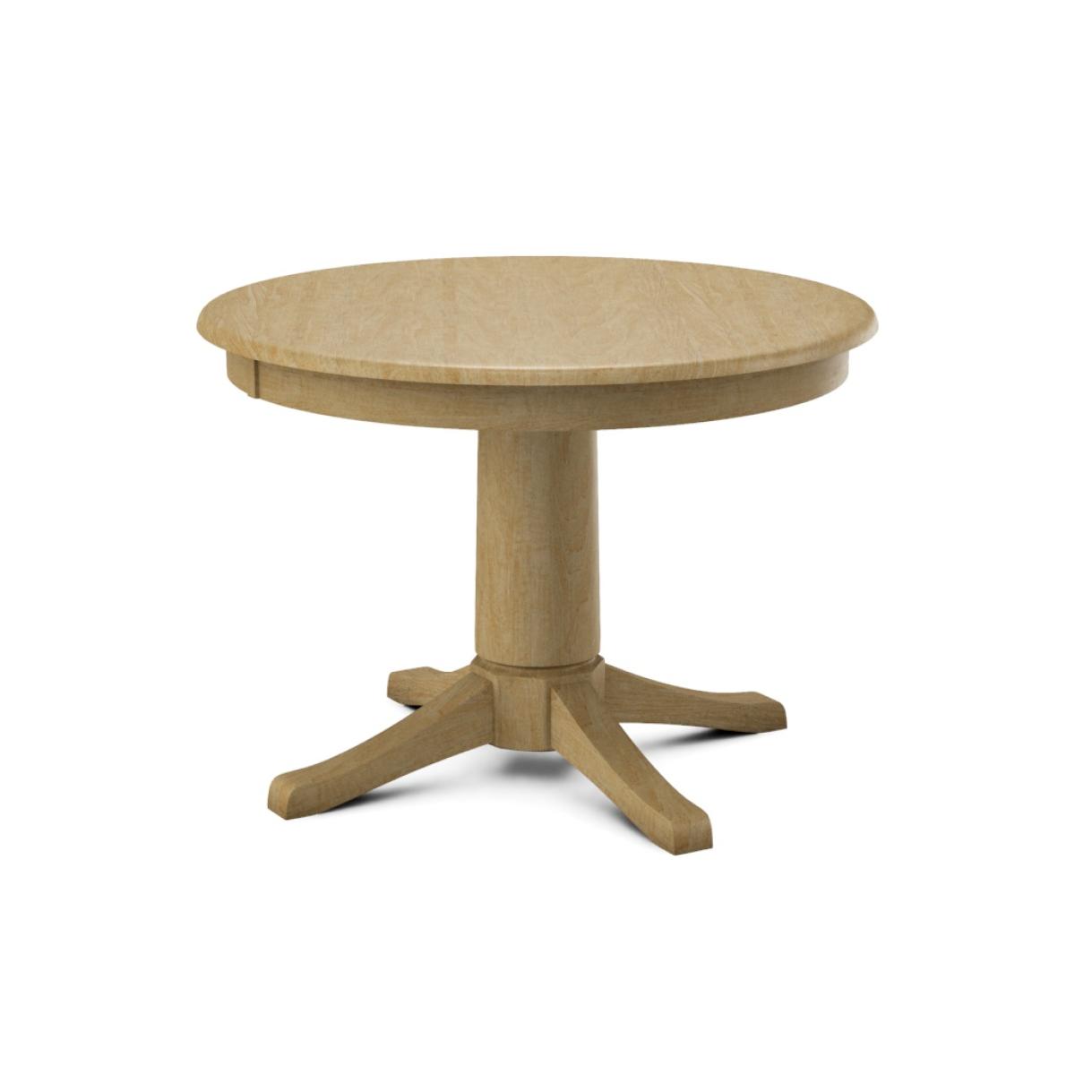 Build Your Own Pedestal Table w/30"H Transitional Pedestal for Solid Tops - Image 11