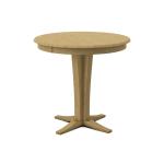 Build Your Own Pedestal Table w/ 36"H Verona Pub Pedestal for Solid Tops - Image 16