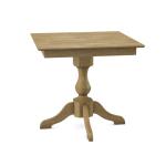 Build Your Own Pedestal Table w/ 36" Square Tabletop w/ Reverse Bevel Edge - Image 22