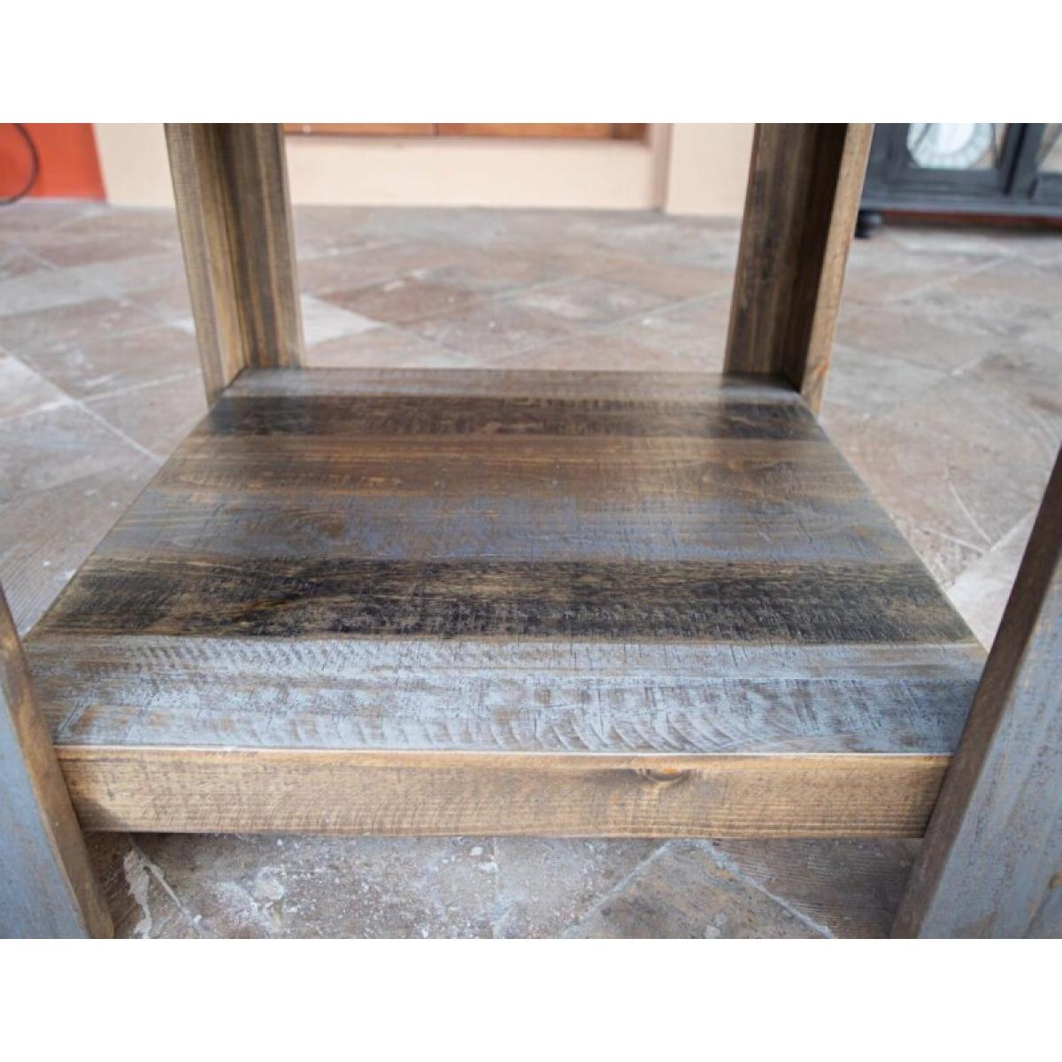 54" Square Dining Table - Loft Brown - Image 7