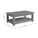 Reclamation Salvaged Wood Rectangle Coffee Table - Image 12