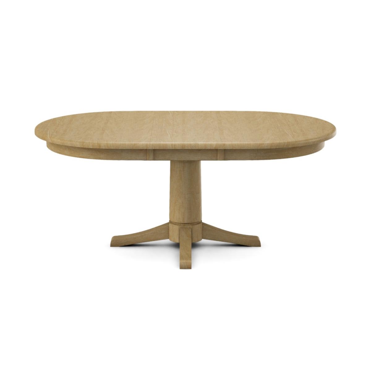 Build Your Own Pedestal Table w/30"H Transitional Pedestal for Extension Tops - Image 5