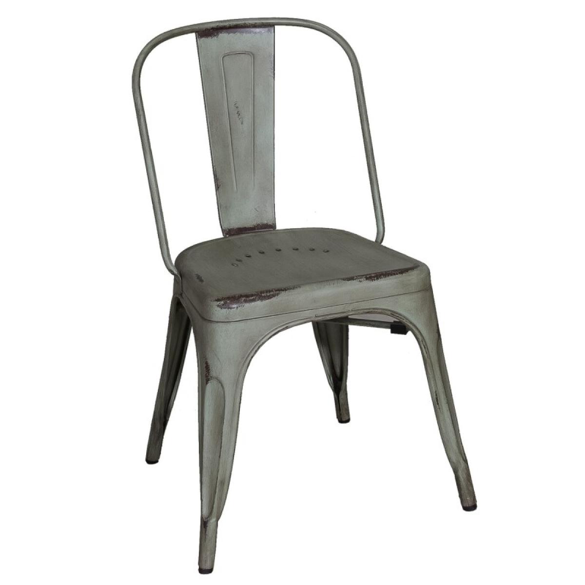 Bow Back Side Chair - Green - Image 3