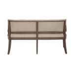 Americana Farmhouse Uph Shelter Dining Bench - Image 6