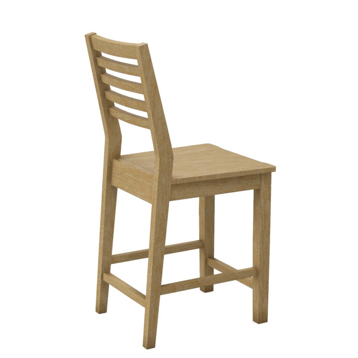 24" Aspen Ladder Back Counter Stool - Image 29