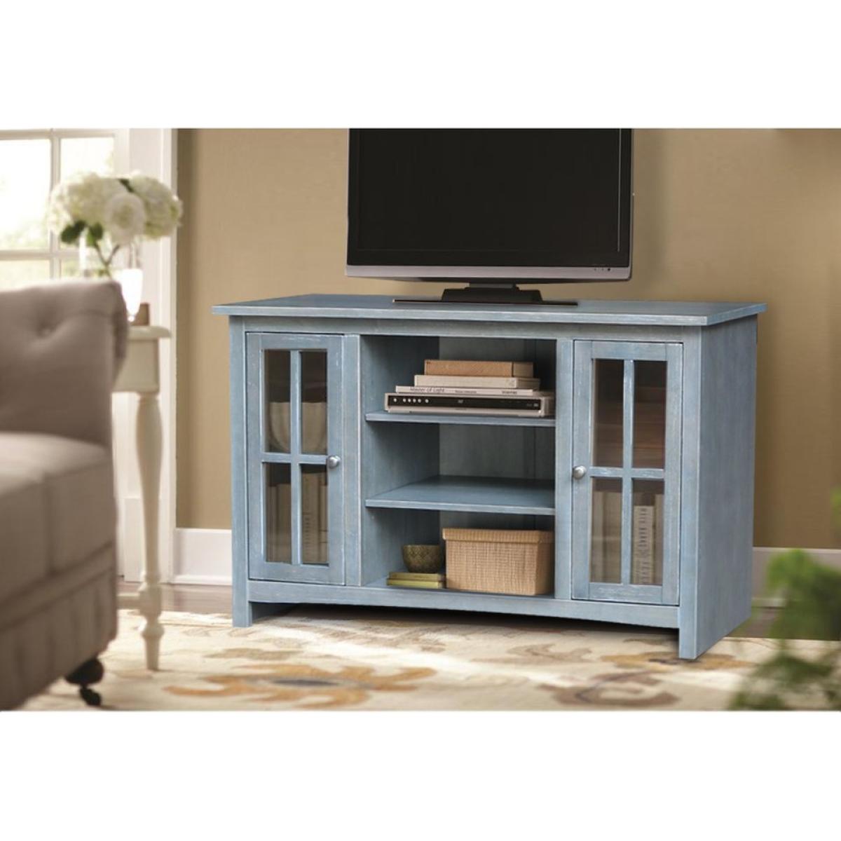 Destinations Collection - 48'' TV Stand in Heather Gray - Image 6