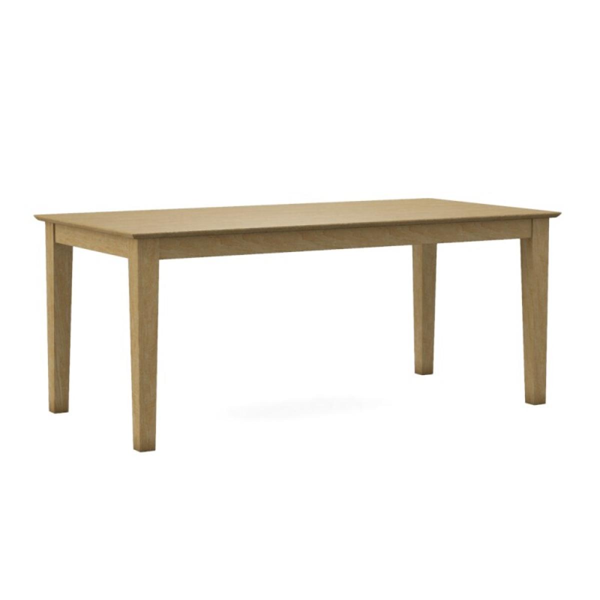 Solid Table Top w/ Shaker Legs - Image 2