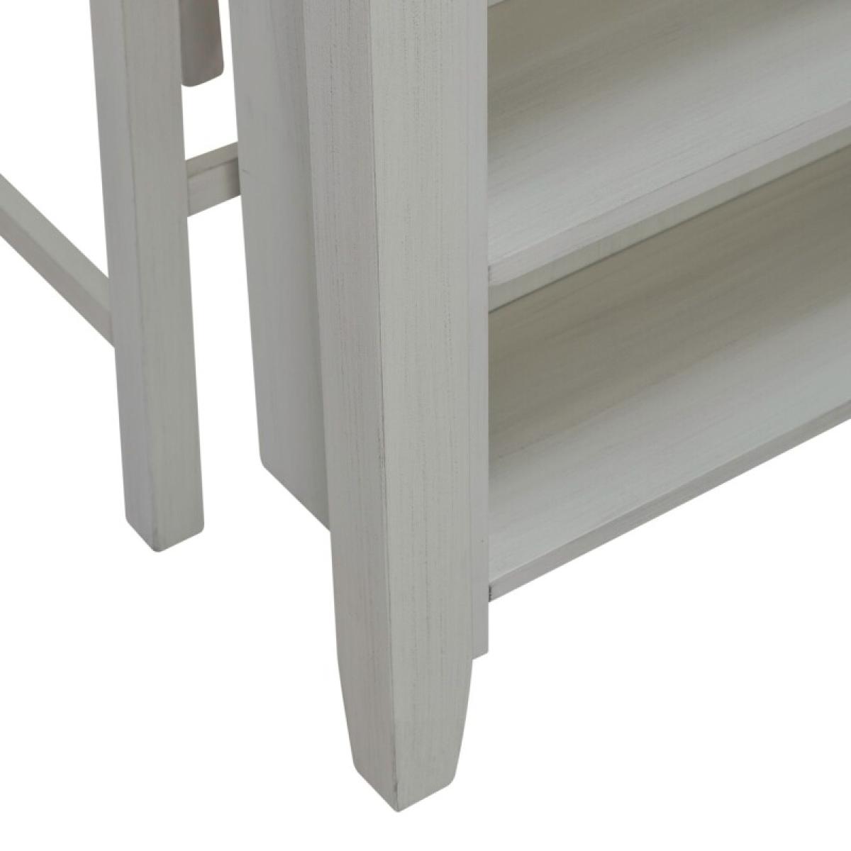 Brook Creek 3 Piece Counter Set - White - Image 13