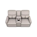 Hawthorn Power Reclining Loveseat W/ Headrest & Console - Image 3
