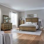 Carolina Park Queen Panel Bed, Dresser & Mirror, Chest