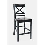 Asbury Park X Back Counter Stool