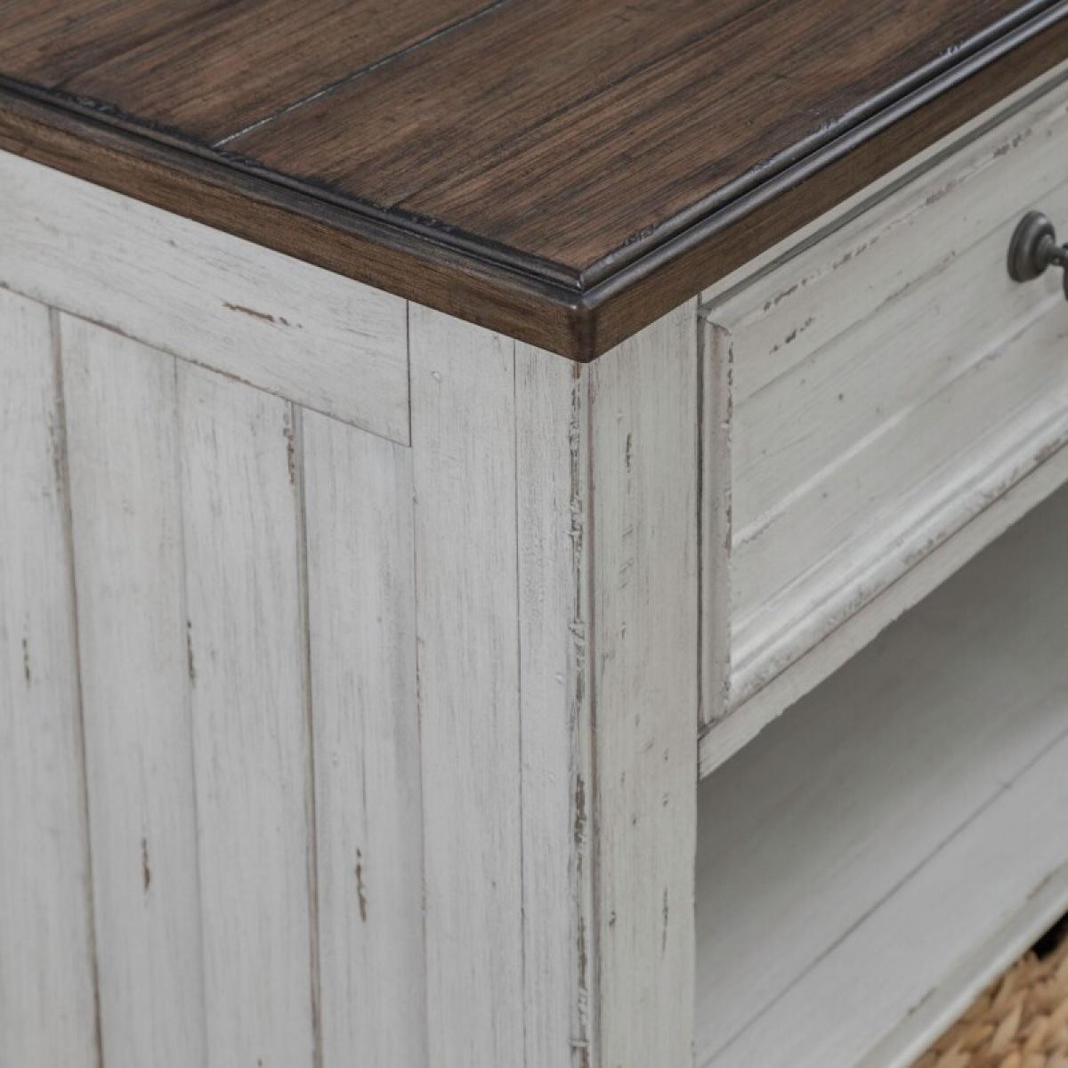 River Place Bedside Chest w/ Charging Station - Image 14