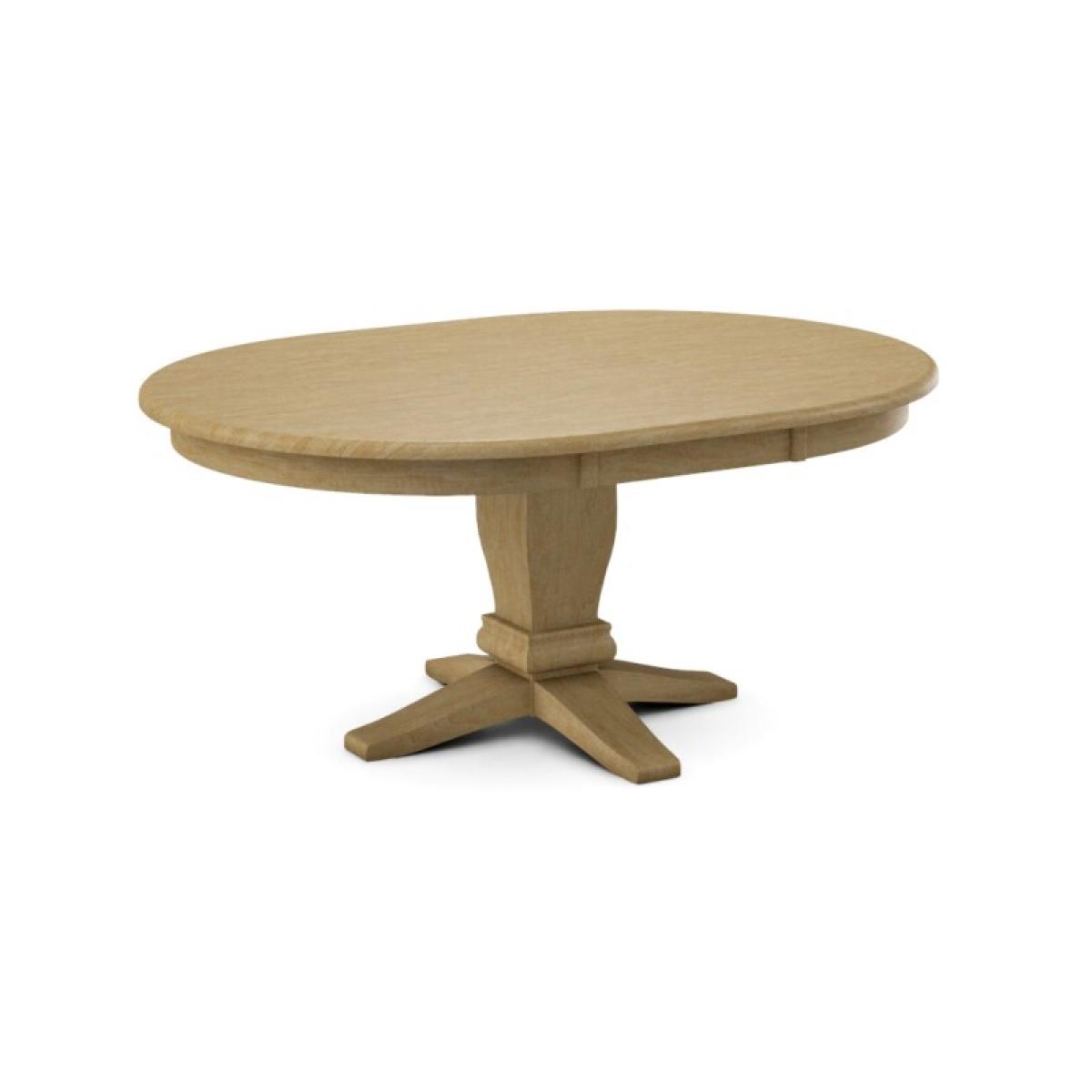 Build Your Own Pedestal Table w/ 48" x 66" Butterfly Leaf Extension Tabletop w/Half Bullnose Edge - Image 38