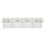 Bolster Back Outdoor Sofa, Armless - Image 5