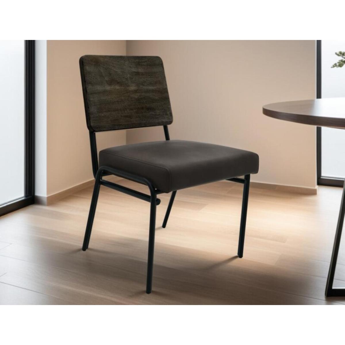 Balam Seat & Metal Base Chair - Image 6