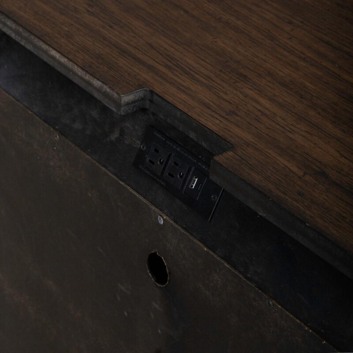 Provence Park Nightstand w/ Charging Station - Image 10