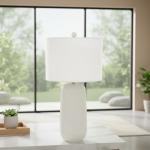 Marlin Table Lamp (Set of 2) - White - Image 7