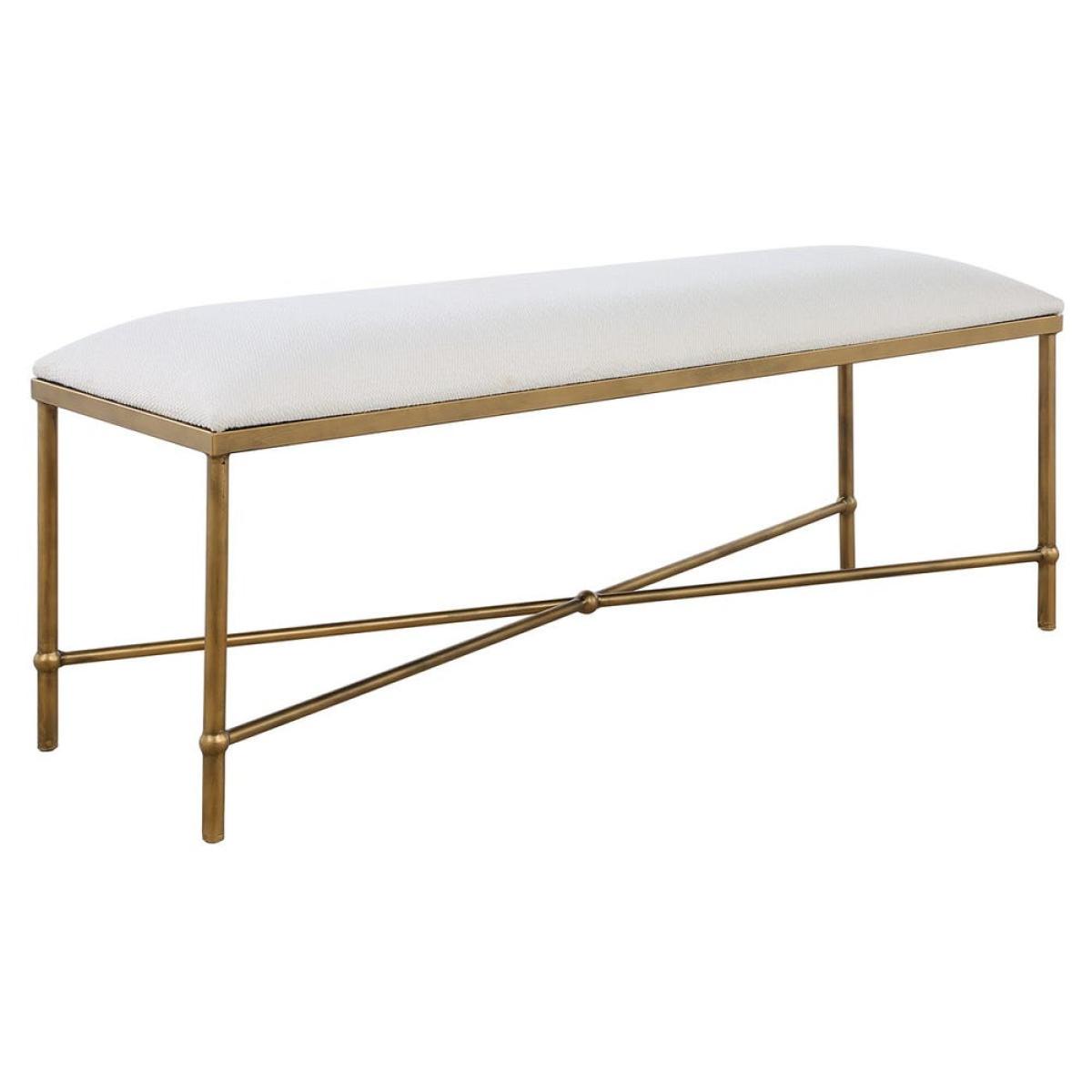 Avenham Bench, Gold - Image 6
