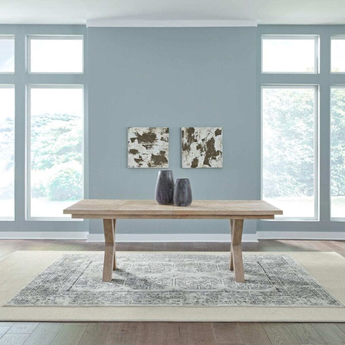 Brentwood Double Pedestal Table Set - Image 3