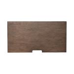 Americana Farmhouse Bedside Chest w/ Charging Station - Black - Image 7