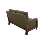 Wooden Frame, Upholstered Loveseat - Xel-Ha II - Image 5