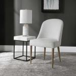 Brie Armless Chair, White, 2 Per Box, Priced Each - Image 4