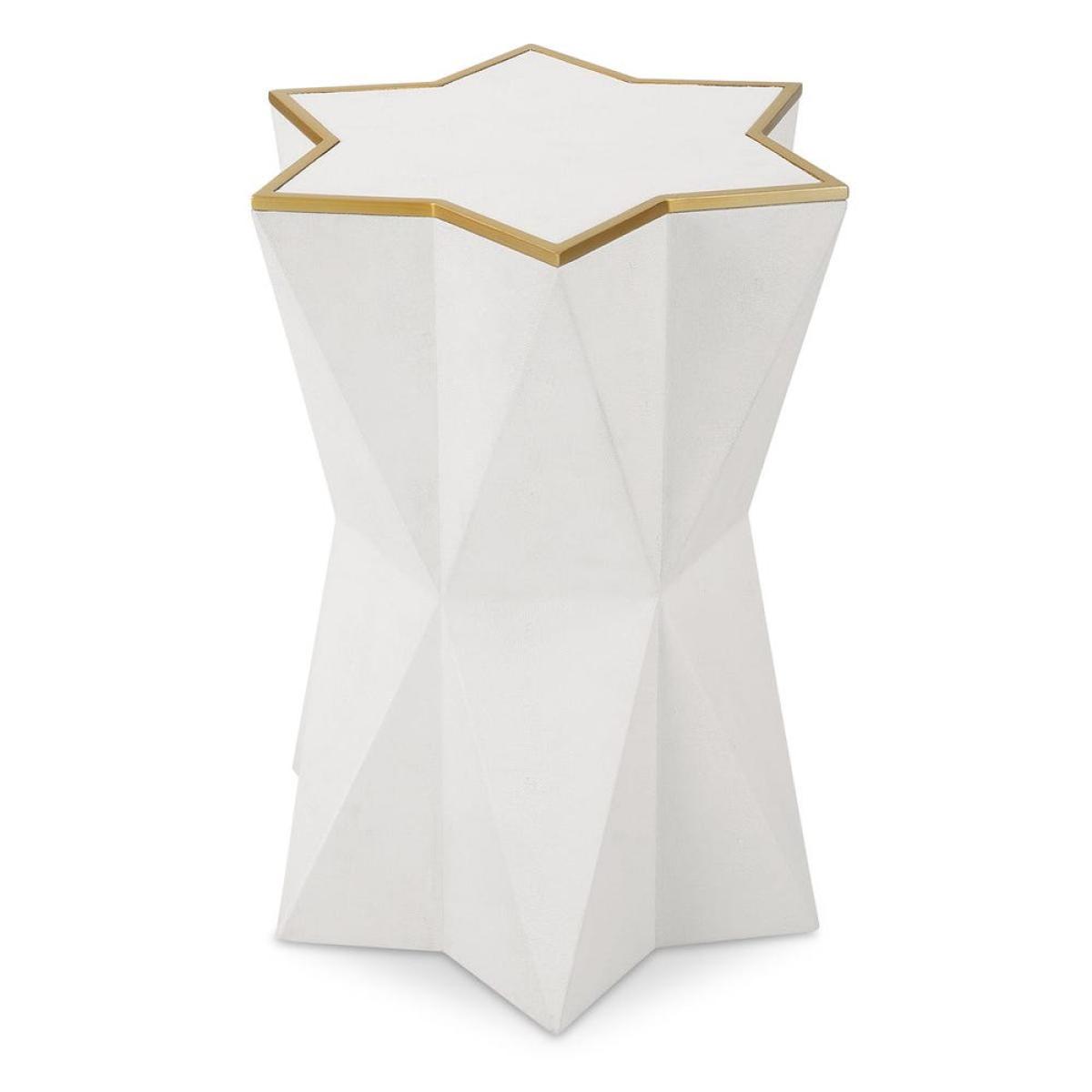 Capella Accent Table, White - Image 2