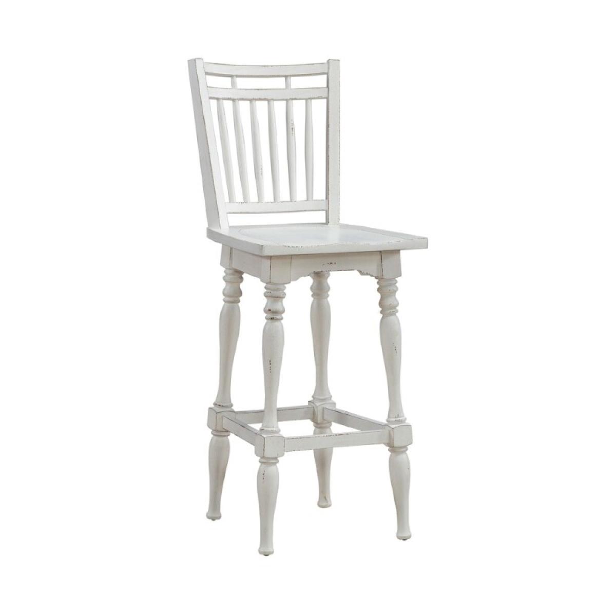 Magnolia Manor Spindle Back Swivel Bar Stool - Image 3