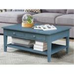 Destinations Collection - Spencer Coffee Table in Ocean Blue - Image 11