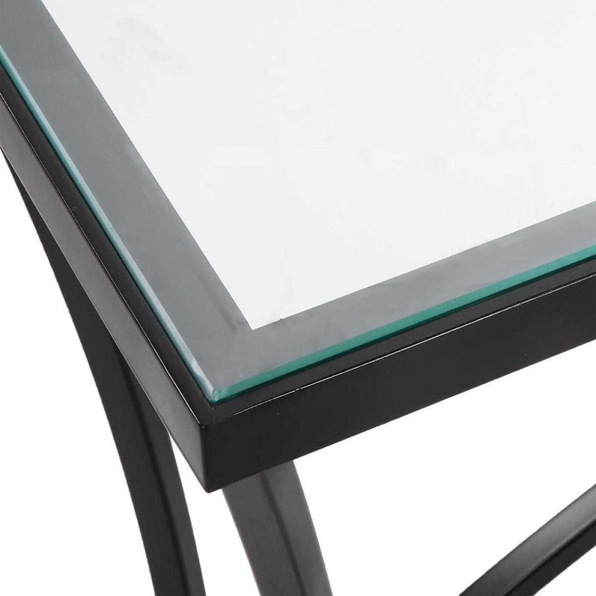 Alayna Console Table, Black - Image 7