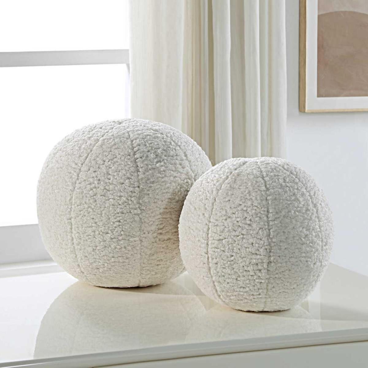 Capra Ball Pillows, S/2 - Image 3