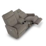 Lennon Power Wall Reclining Loveseat W/ Console Headrest & Lumbar - Image 11
