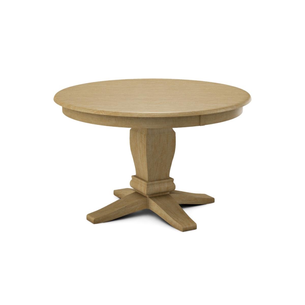 Build Your Own Pedestal Table w/ 30" H Java Pedestal for Solid Tops - Image 2