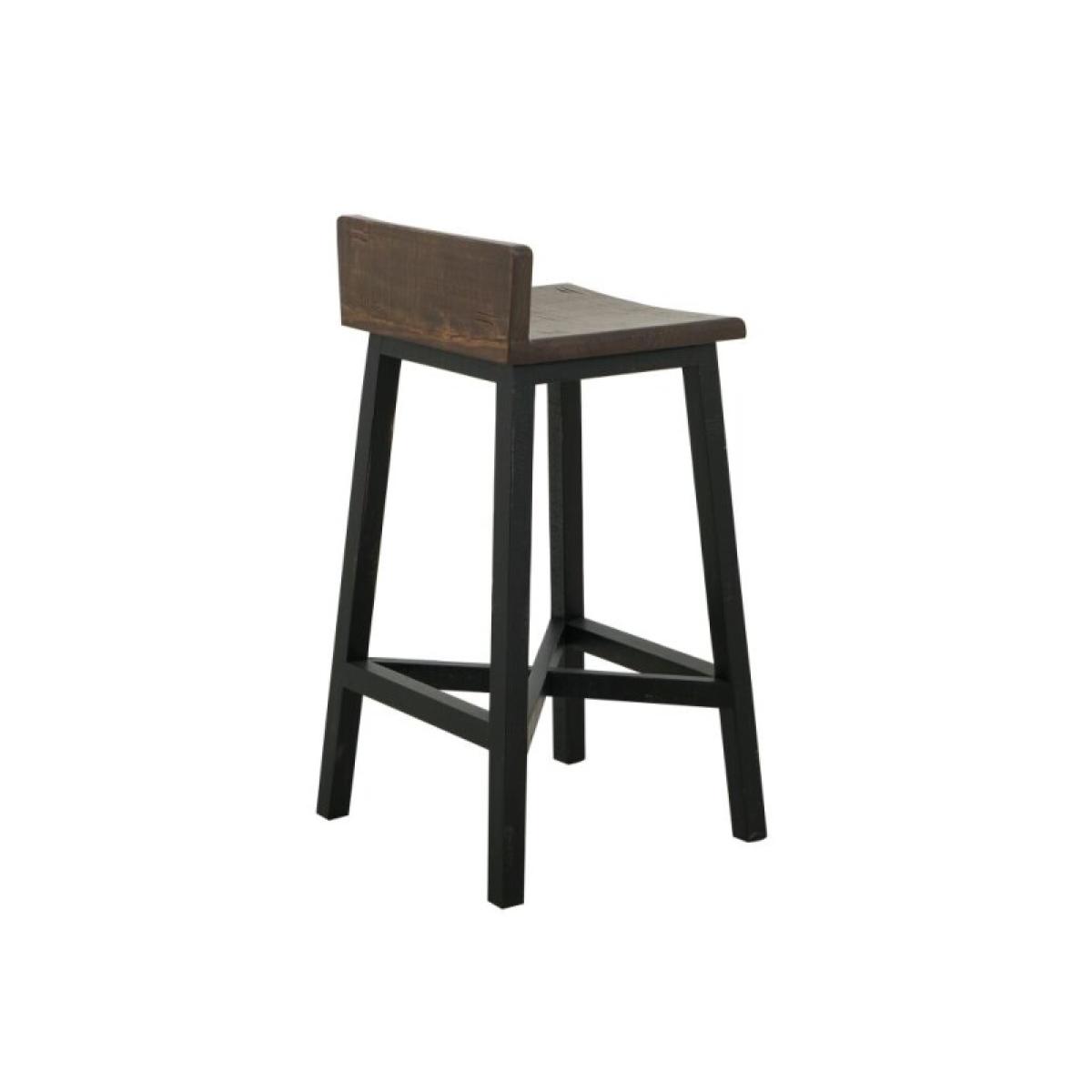 30" Wooden Stool - Pueblo - Image 4