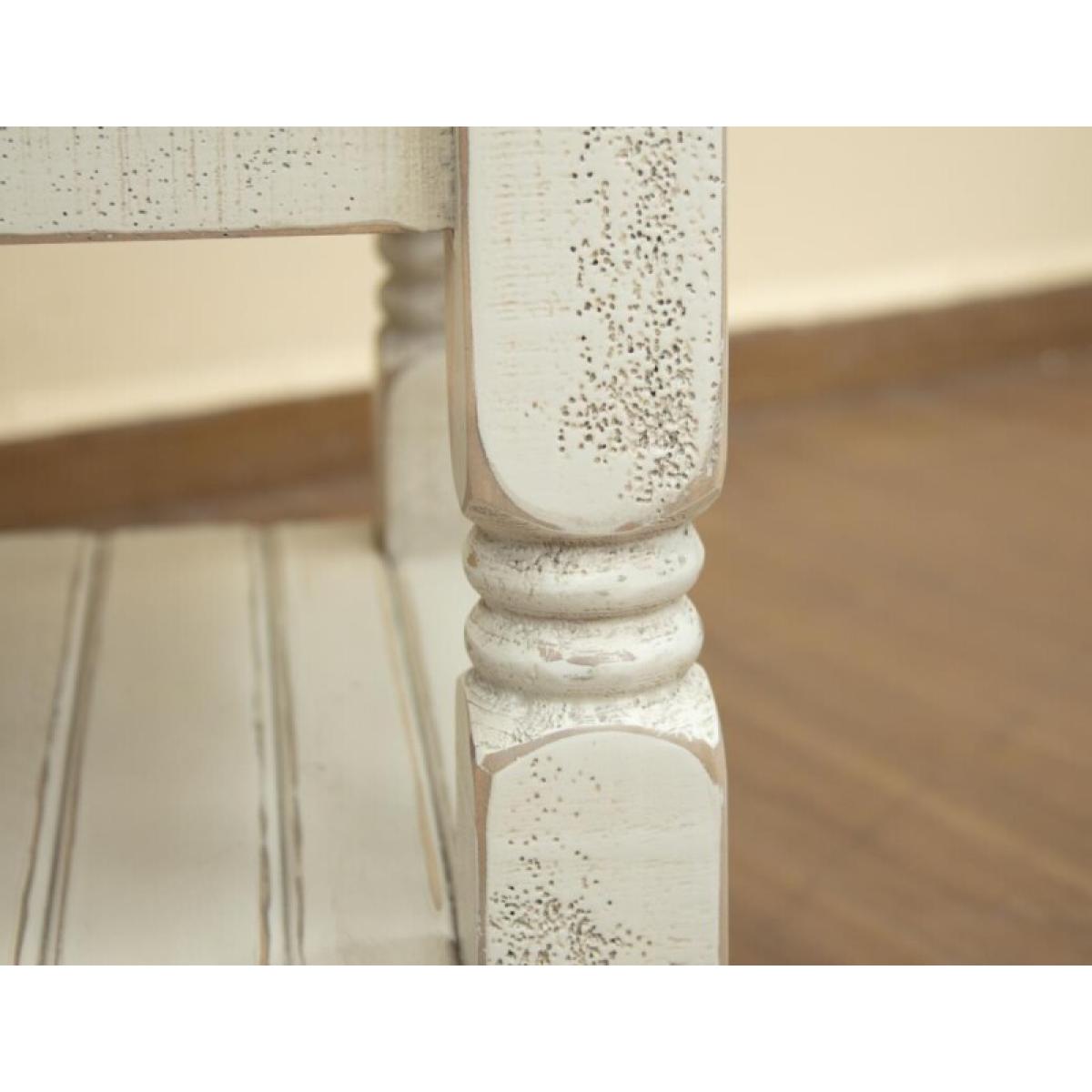 2 Drawer 2 Door Sofa Table - Stone - Image 5