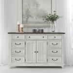 River Place 2 Door 9 Drawer Dresser