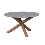 PARKS: Outdoor Living - Shenandoah Round Dining Table in Gray - ODT-351RT-G