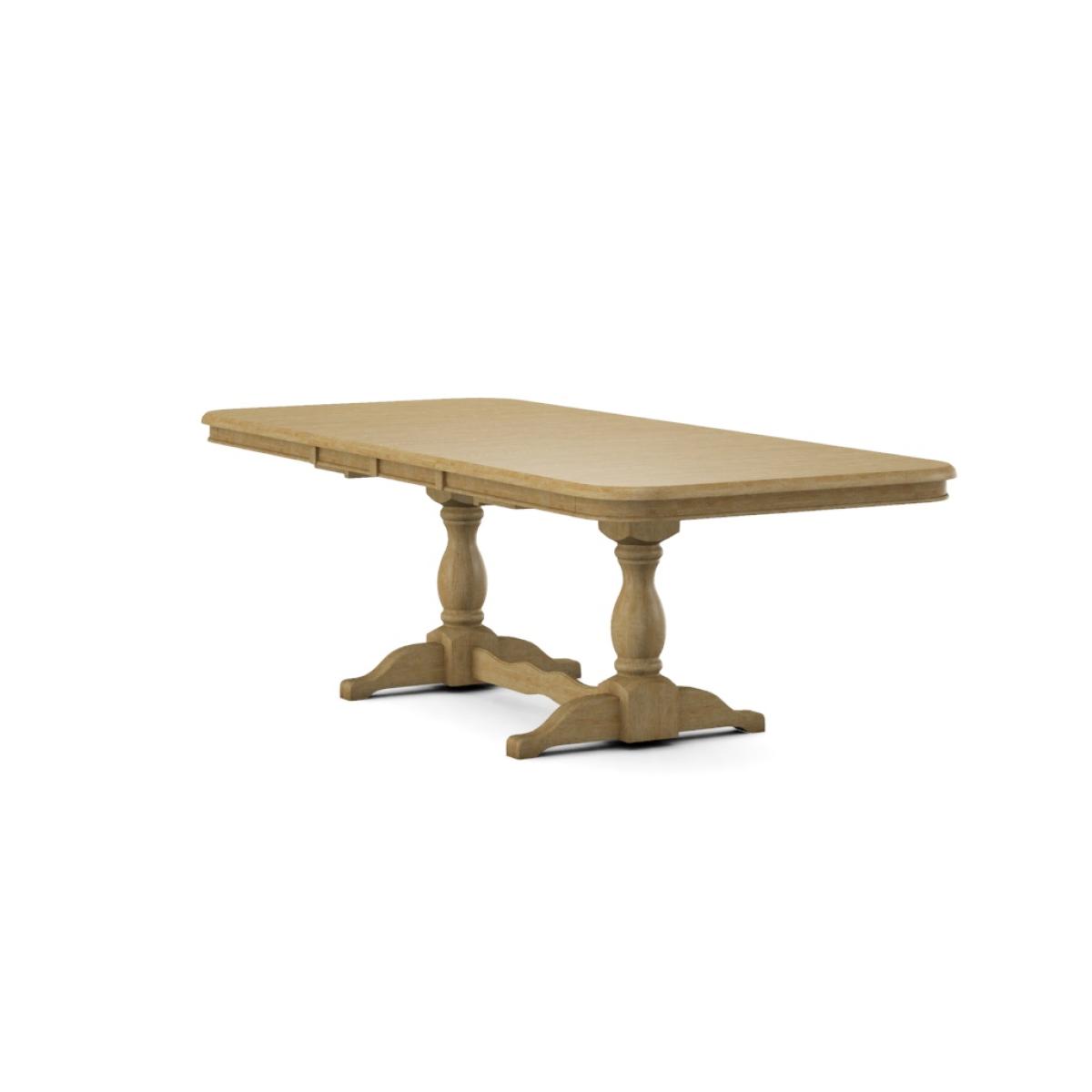 Double Butterfly Leaf Table Top w/ Double Pedestal Base - T-4268XBB - Image 29