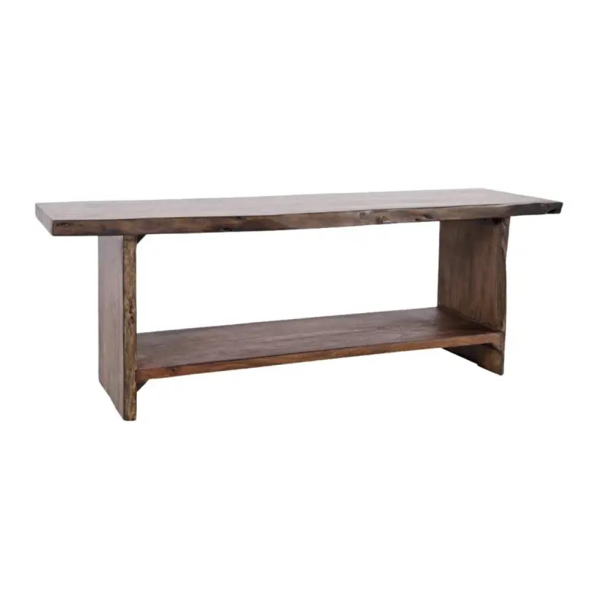 Cooper Live Edge Storage Bench - Image 2