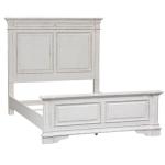 King Panel Bed, Dresser & Mirror, Night Stand - Image 3