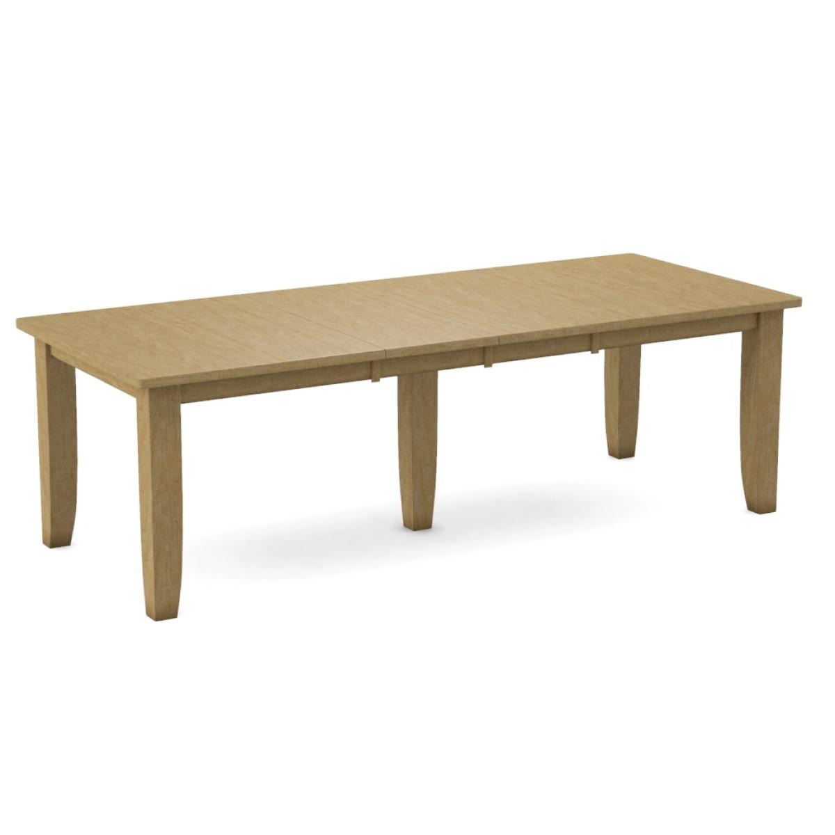 d9f651bb47c7e5fd0f7d0d557d2b4a91 Farmhouse Solid Thick Table Top w/Shaker Legs (Set of 5) - T-53B - Image 1