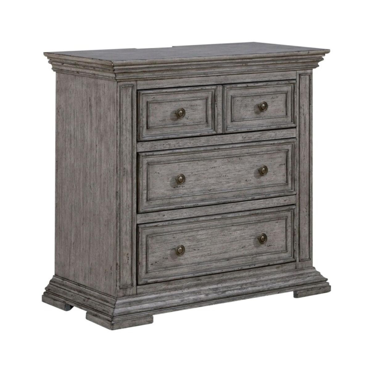 Big Valley Bedside Chest w/ Charging Station - Image 4